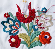 Load image into Gallery viewer, Cabbage Rose Fancy PDF Embroidery Pattern