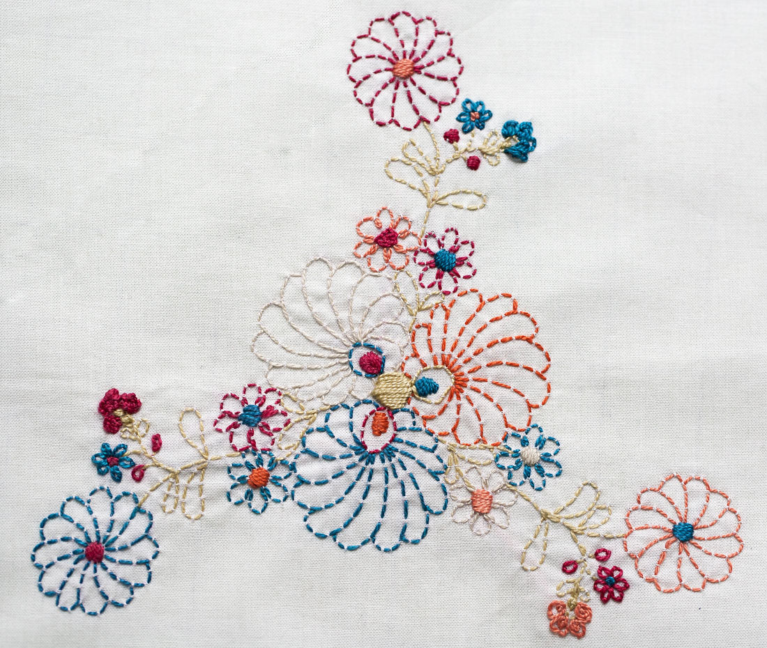 Cabbage Rose Fancy Embroidery Pattern – Kate & Rose Patterns