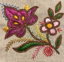 Load image into Gallery viewer, Virtual Hungarian Embroidery Workshop: Buzsáki &#39;Witchy&#39; stitching

