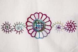Floral Geometry PDF Embroidery Pattern