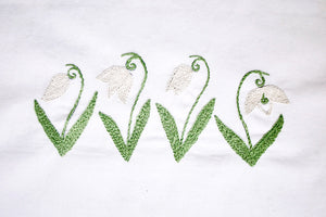 Snowdrop PDF Embroidery Pattern - Printable Series
